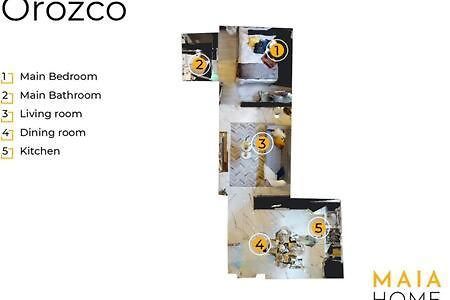 Orozco Maiahome-Polanco 1Br Close To Antara Mexico City Luaran gambar
